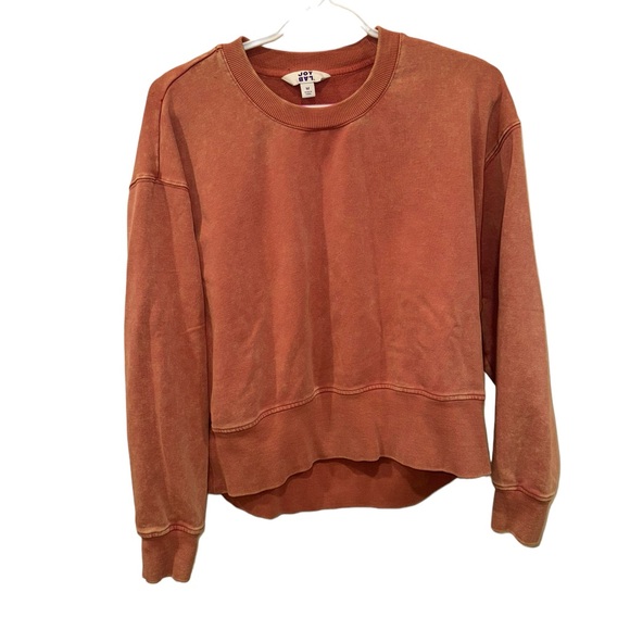 Women’s Joylab Pink Faded/Acid Wash Long Sleeve Crew Neck Sweatshirt. Size M. - Picture 4 of 8